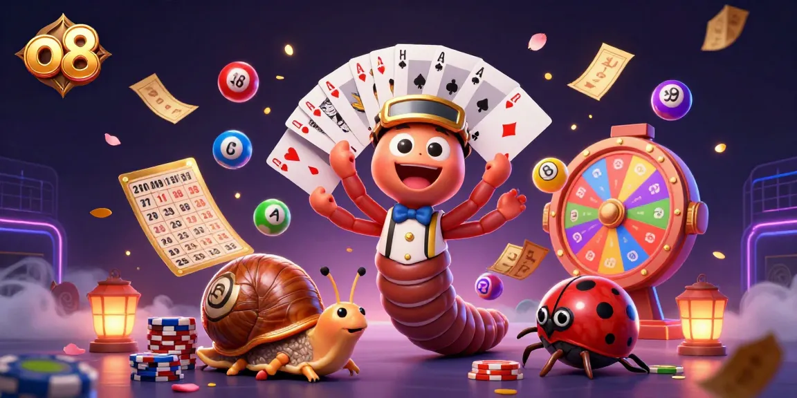 Experience thrilling gameplay with o8's immersive casino atmosphere featuring vibrant cards and lucky chips.