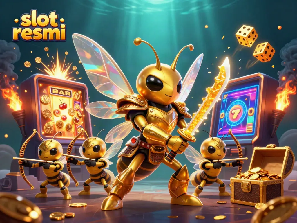 Experience slot resmi action with vibrant characters and dynamic casino elements.
