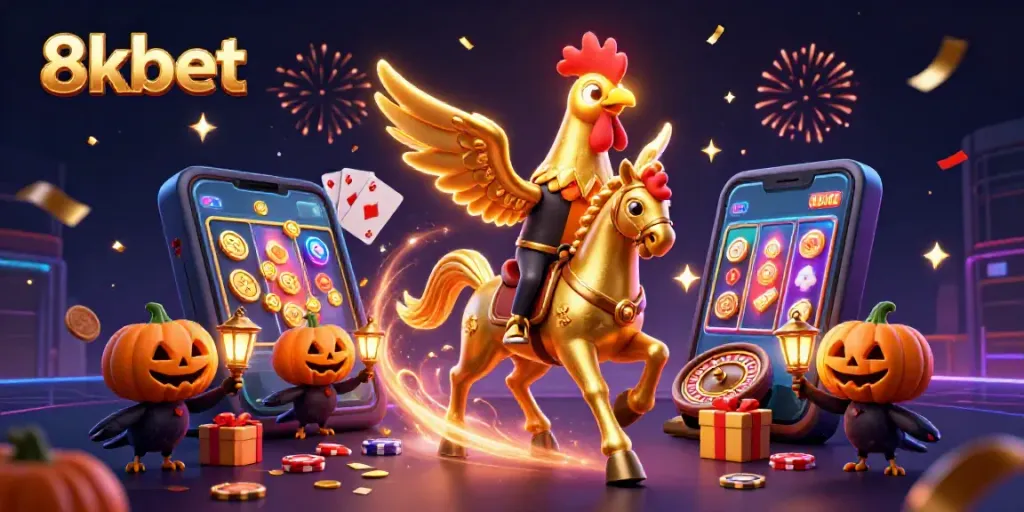 Experience thrilling gameplay at 8xbet's vibrant casino with dynamic characters and immersive visuals.