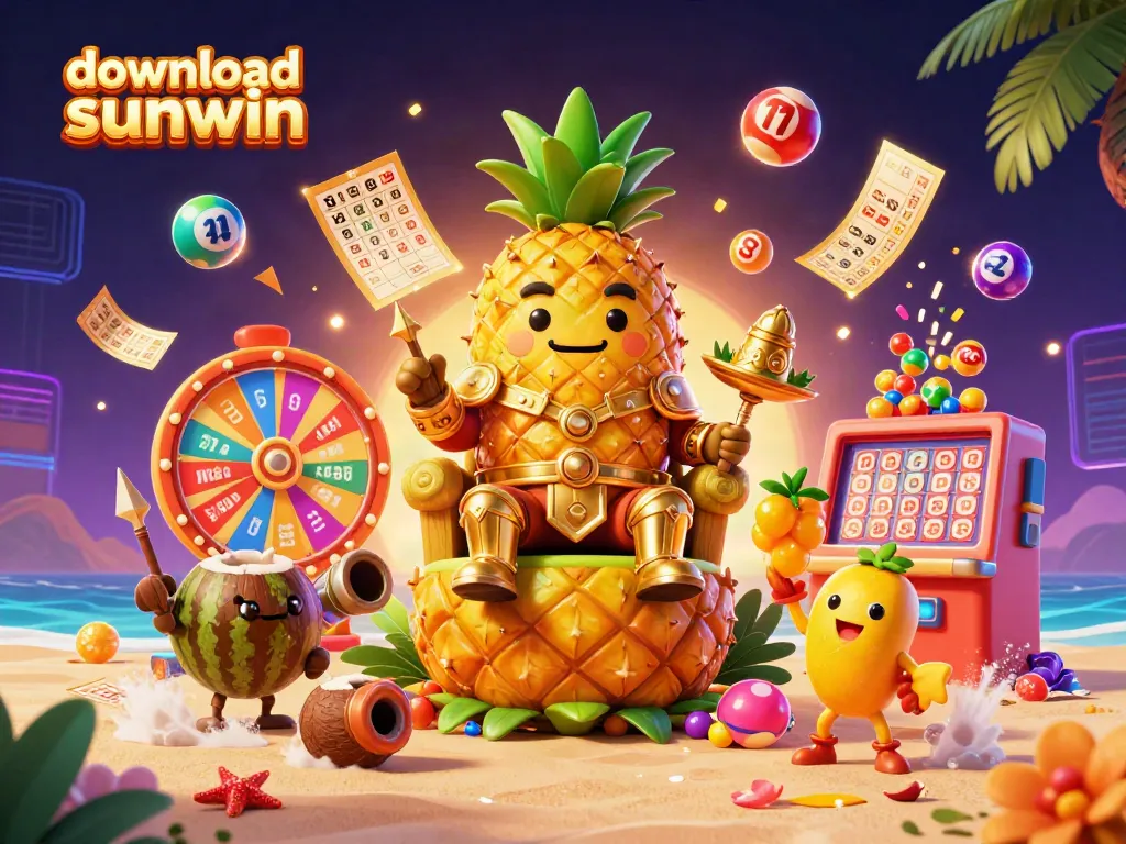 Experience thrilling gameplay with colorful elements as you download sunwin for your gaming adventure.
