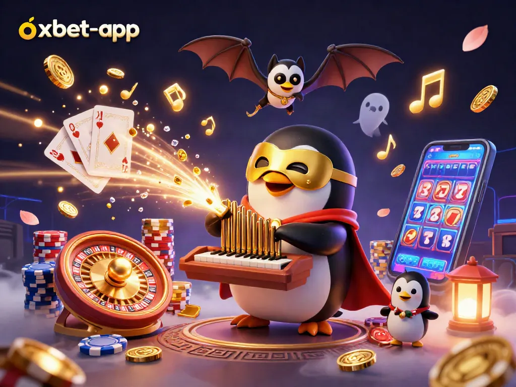 Experience the excitement of oxbet-app with dynamic games, golden coins, and thrilling casino action.