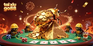 Experience exciting gameplay in tai xiu go88 with vibrant casino elements and characters.